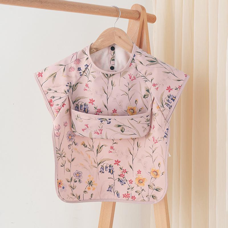 Dwustronny śliniaczek niemowlęcy bez rękawów w stylu koreańskim: Wodoodporny i odporny na zabrudzenia do karmienia