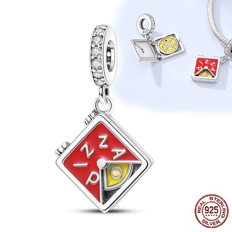 Fits Original Red Colorful Charmscopper Love Heart Bike Travel Race Car For Women Bracelet Christmas Gift Beads Diy Jewelry