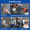 Shampoo and Conditioner Dispenser Wall Mount 500ml Refillable Bath Soap Bottle Lotion Shower Soap Dispenser for Bathroom