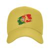 New Portugal Flag Football Soccer Fan Jersey  Sun Baseball Cap Summer Unisex Unisex  Custom DIY Trucker Hat Sunscreen Baseball Caps