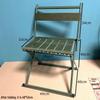 Portable Foldable Thickened Backrest Stool for Home, Outdoor, Fishing, and Shoe Changing.