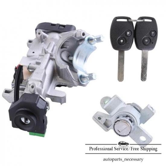 Ignition & Door Lock Cylinder Switch Assembly 2 Keys For 2005-2010 Honda ODYSSEY