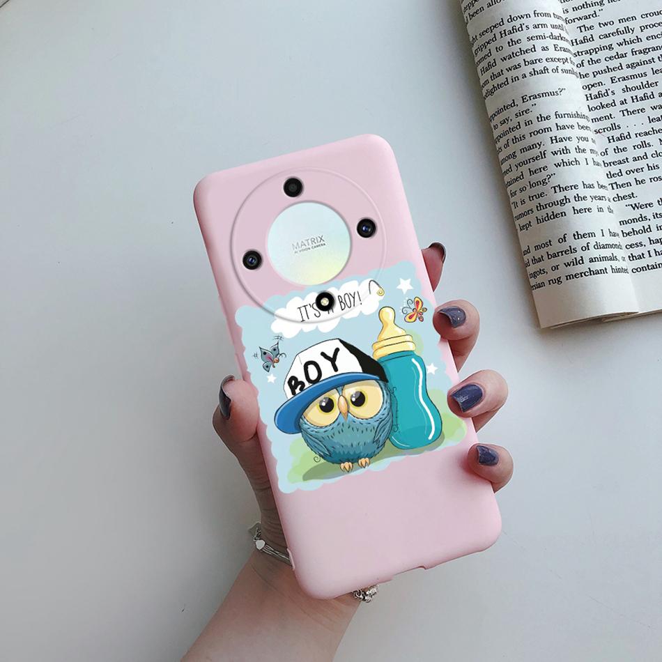 Case For Honor X9a X9b 5G Cover Silicone Soft Fashion Flower Back Shell Coque For Honor X9a X9b X9 a X 9 B 2023 Phone Case Funda