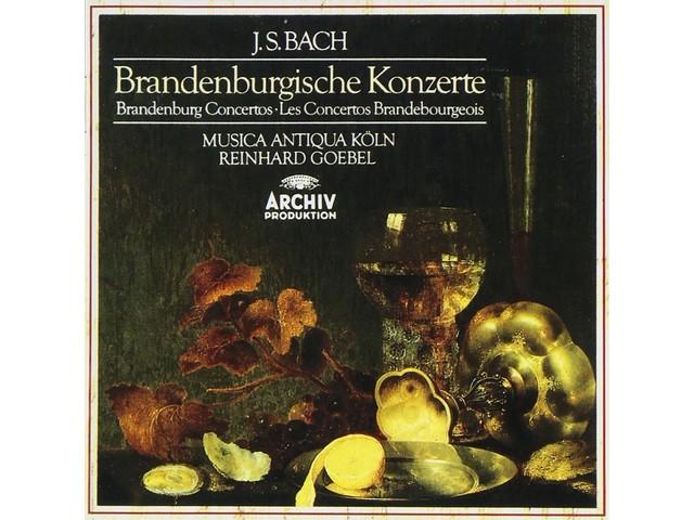 [CD] J.S. BACH: BRANDENBURG CONCERTOS Nomal Edition GOEBEL PROC-1795 Classical