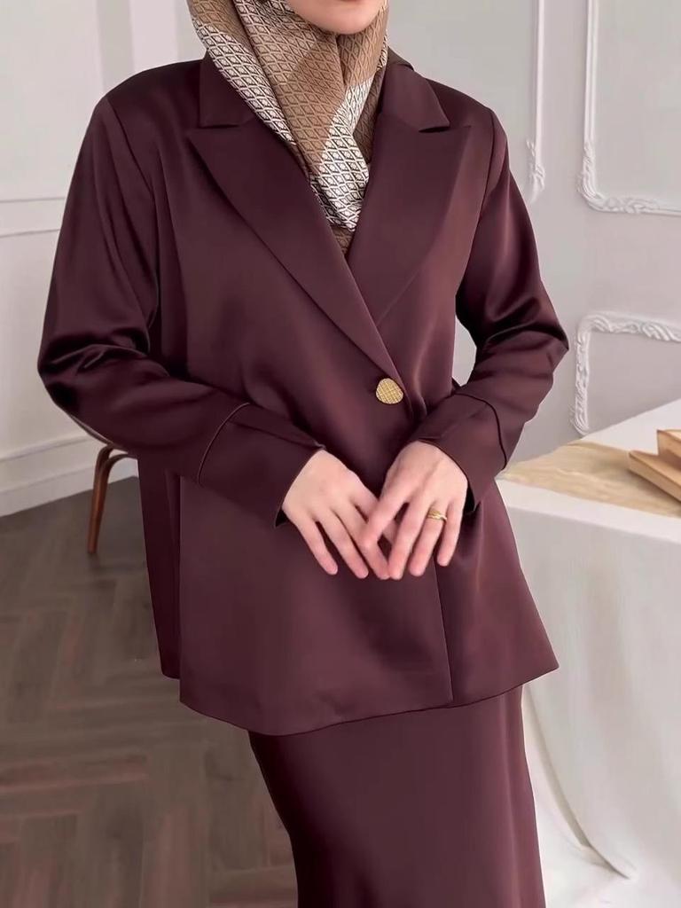 Elegant & Noble Long Sleeve Dress Set for Women - Autumn 2025 Collection