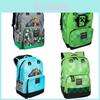 Minecraft Tile Backpack For School And Travel With Quilted Accents And Zip Closure