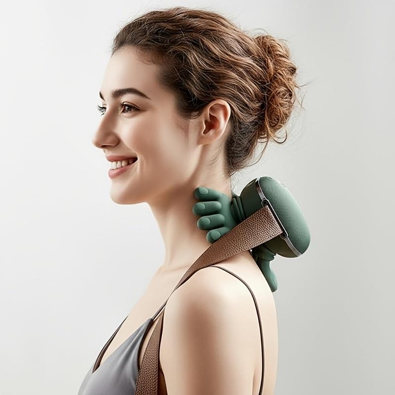 1PC Electric Neck And Shoulder Massager for Neck, Shoulders, Back, And Arms - Great Gift for Home, Office, Or Travel