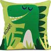Super Cute Cartoon Linen Pillow Case Digital Printed Cushion Sofa Bed Pillow Simple