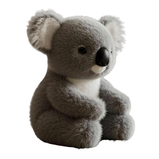 Plush Sitting Koala Simulation Soft Stuffed Animal Cozy Dog Panda Koala Plush Doll for Children Christmas Gifts