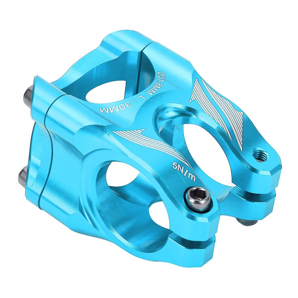 Lightweight CNC Aluminum Alloy Mountain Bike Stem 0 Degree Short Handlebar Stem for Downhill
