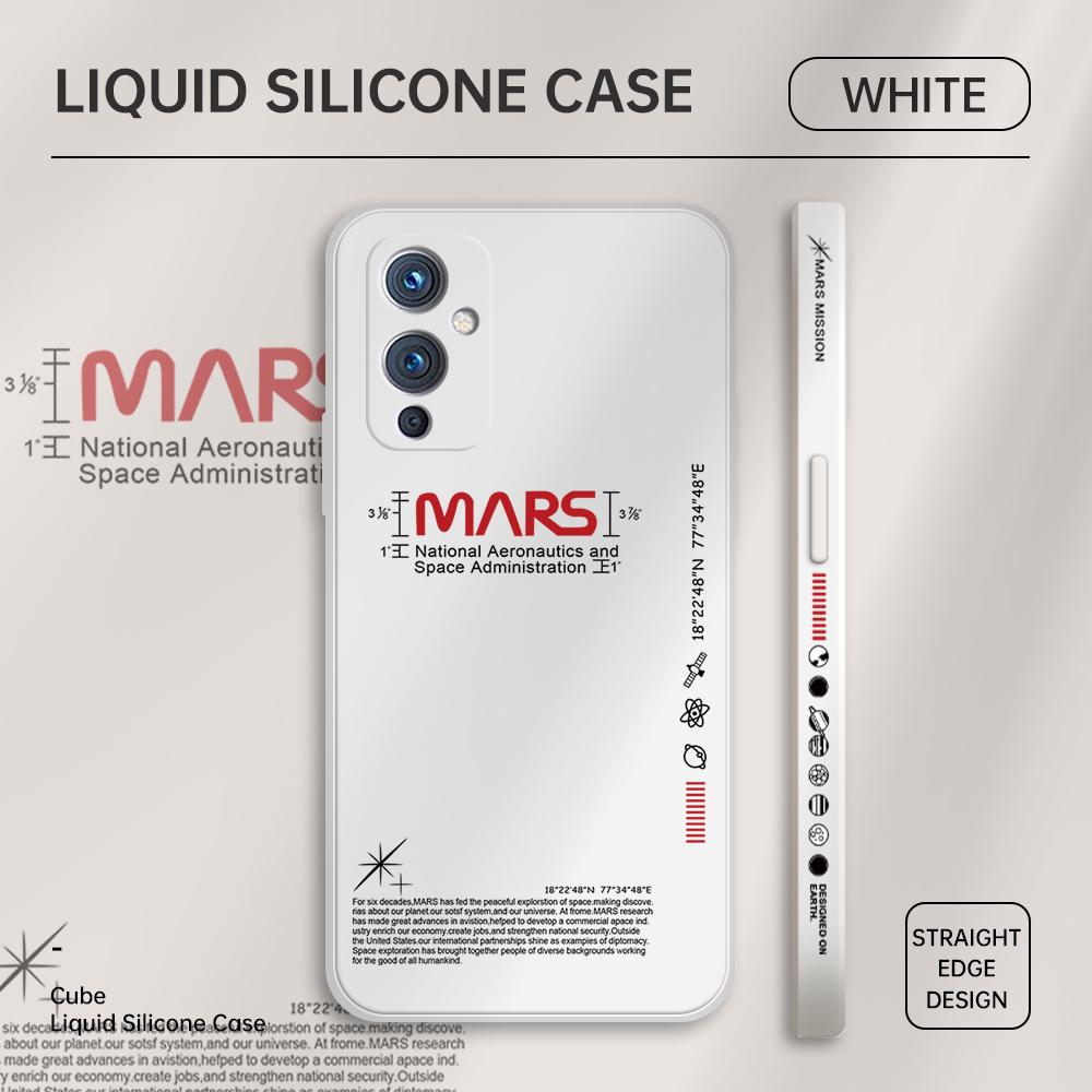 Telefondeksel for Realme 8 7 6 C21 C11 C25 OPPO Reno4 Z 5G A16 Vivo V21 Oneplus 9 Honor Huawei Nova 8i P40 P30 Lite flytende silikon mykt deksel