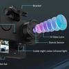 1080P HD Night Vision Car Driving Recorder 3-Channel Camera Video Recorder DVR Black Box Dual Lens with Rearview Camera HD Reversing Image