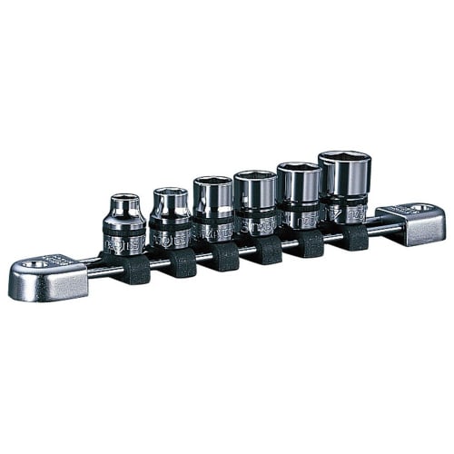 Kyoto Tool (KTC) Nepros Socket Set NTB306BA, 9.5mm Drive, 6-Piece Set