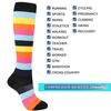 3 Pairs Random Color Compression Socks For Women Promote Blood Circulation Tight Socks For Nurses Pregnancy Gym Hiking Running