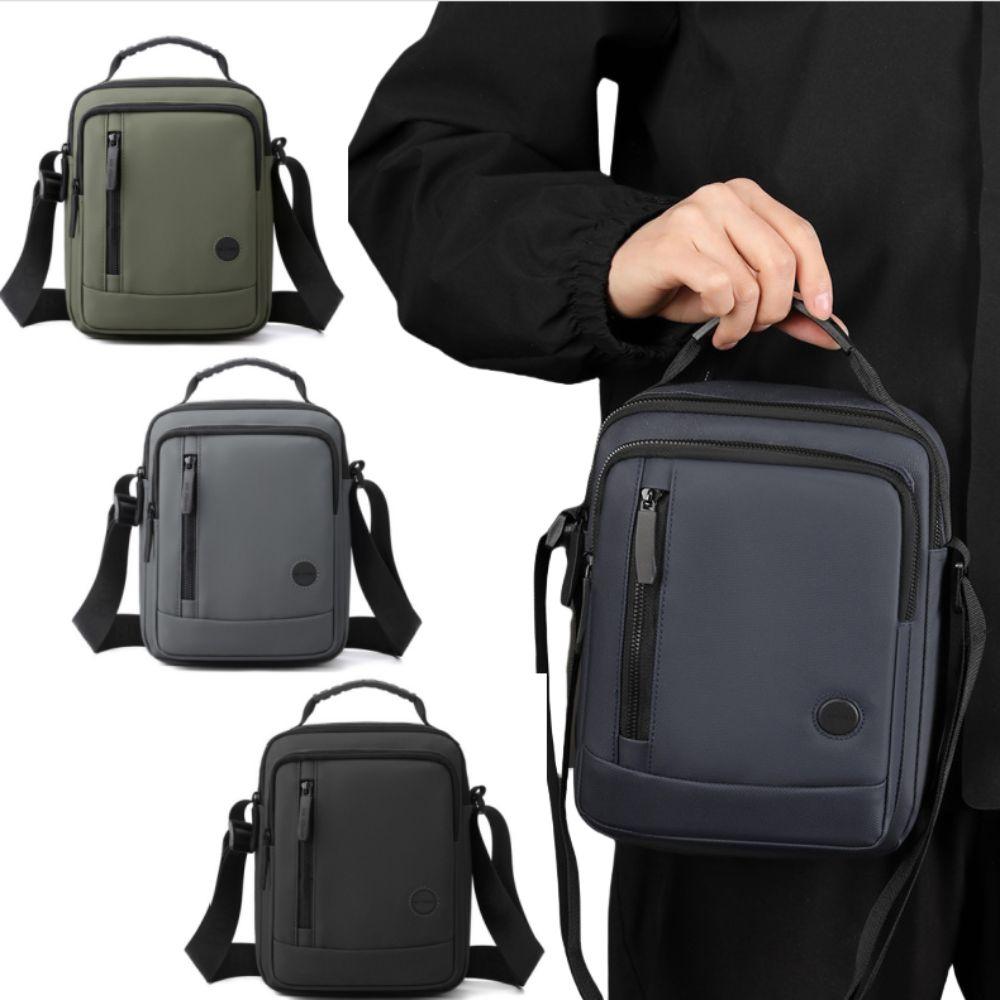Nylon Fabric Man Messenger Bag Big Capacity Male Crossbody Bag Men's Shoulder Bag  Outdoor Travel