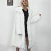 S-6XL Faux Fox Fur Long Coat Woman Brown Oversized Thicken Jacket Female Turndown Collar Winter Fake Fur Outwear L1312