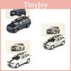 Full Alloy Car Model Slide Shock Toy Car Collection Ornament Black