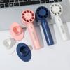 1Pc Portable Hand Fan Air Fan Cooler Outdoor Electric Fan Portable Air Conditioner Mini Cooler Cooling USB Rechargeable Cold Fan