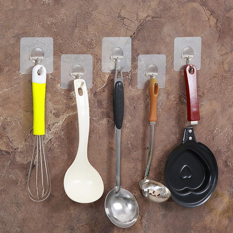 Strong, Punch-Free Adhesive Hook for Kitchen & Photo Frames