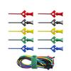 Goupchn 10PCS Mini Grabber For SMD IC Test Hook Clip Jumper Probe for Logic Analyzer