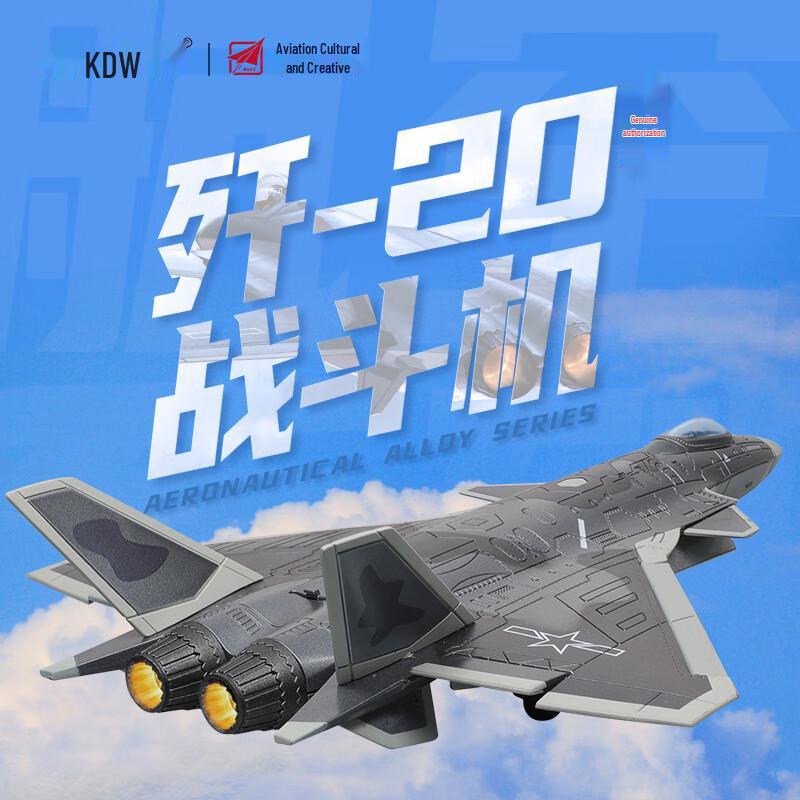 MENGDUN 1:72 J-20 Fighter Jet Model