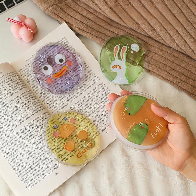 Cute Cartoon Winter Hand Warmer Reusable Gel Instant Heat Packs Portable Long Lasting Self Heating Warmers For Cold Winter