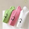 5pairs Dopamine-Ins Fashionable Cute College Style Mid-Calf Socks
