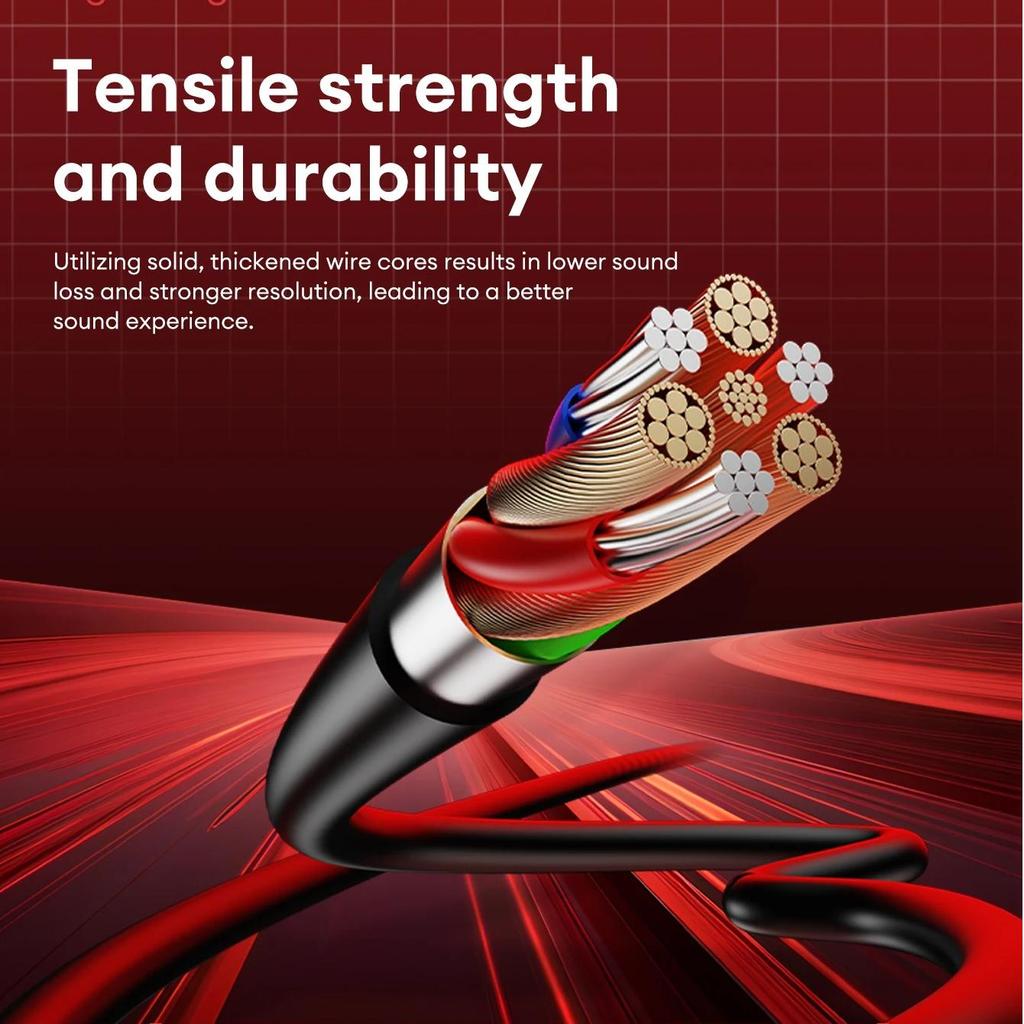 Original Lenovo YF45 Gaming Earphones Wired in Ear Headphones Type-C/3.5mm With Mic Microphone Sound Noise Isolation for PC Phone Laptop NEW