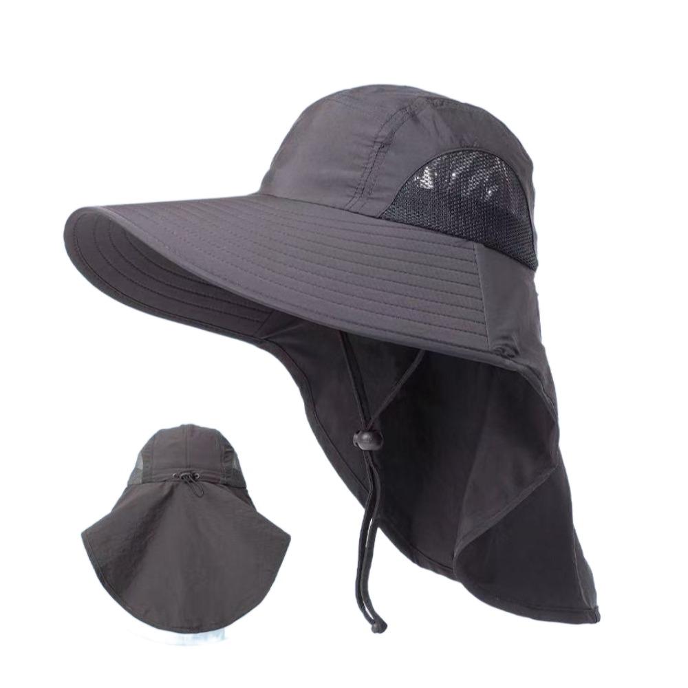 Adjustable Fisherman Hat Anti-UV Bucket Hat New Beach Cap Outdoor