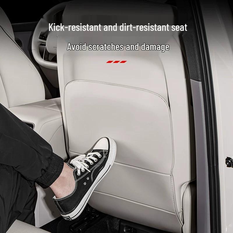 Ideal i6i8 Car Seat Kick Mats: Anti-Dirty Protective Pads for Backrest
