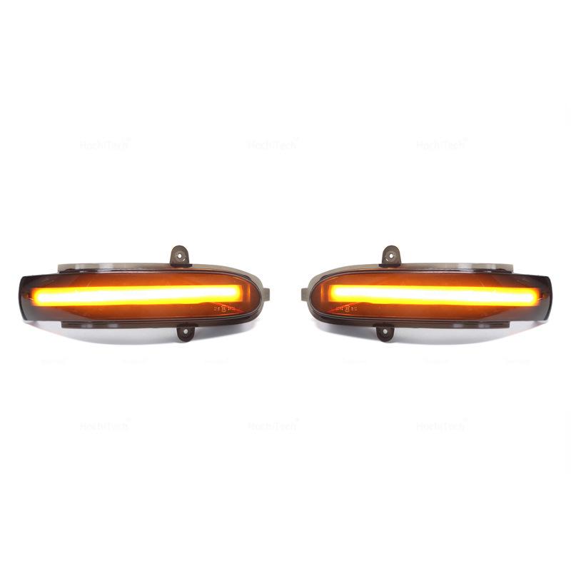 Compatible with Mercedes W203/S203/CL203 Turn Signal Yellow LED Flowing Rearview Mirror Light.