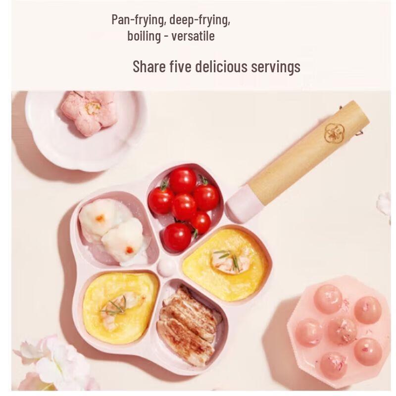 Wenlunshan Peach Blossom Frying Pan & Tea Stove Set