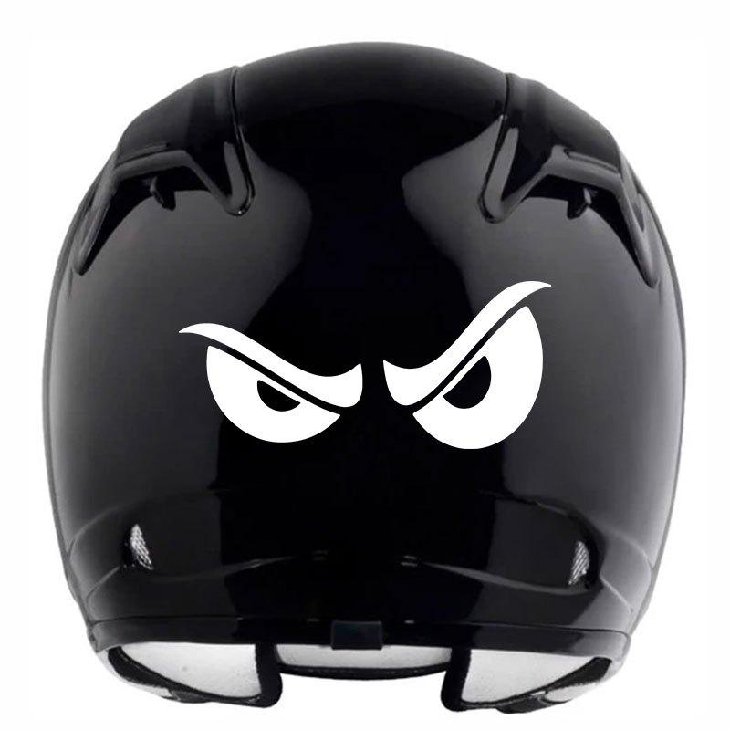 Evil Eyes Waterproof Sticker, Cool Graphic Vinyl Decal, Universal Modification Decor for Motorbike Fairing, Scooter & Car Body
