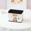 Capybara Adorable Desktop Box With Foldable Design For Stationery And Cosmetics