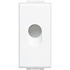 Socket Plate - BTICINO - N4953 - White - 1 Module - Electrical System Compatible