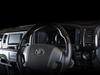 Dark Prime Interior 13 Black Mahogany Wood Grain for Toyota Hiace 200 Series Standard Panel, Panels, (4th, 5th, 6th, 7th, 8th, S-GL, Body)
