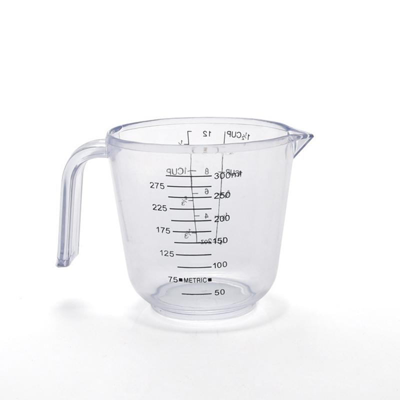150/300/600/1000Ml 1 Pcs Baking Liquid Measuring Cups Scale Cup Plastic Mixing Cup Kitchen Baking Tools