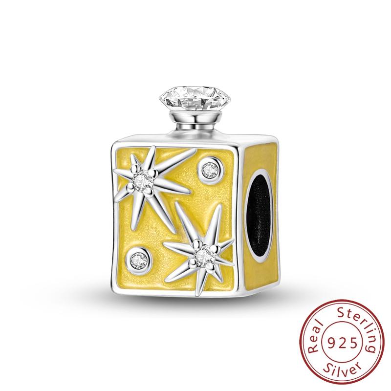 New Copper Perfume Beads Cute Girls Charms Fit Original Bracelet For Woman Jewelry Making