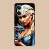Dragon Queen Matte TPU Mobile Phone Case for POCO M7 M6 M5 M4 M3 X7 X6 X5 X4 X3 Pro GT 5G Colorful Printing Cover