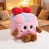 Cute Milk Carton Plush Toy Soft Stuffed Animal for Gifts Decoration