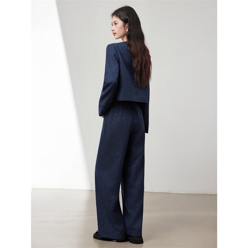 Xin Fei Yu Women's Casual Denim-Style Two-Piece Set