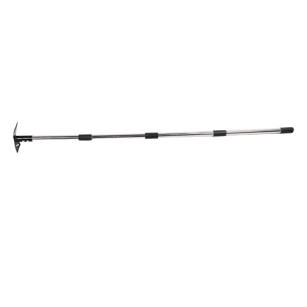 Weed Puller Tool Long Handle Standing Detachable 2 in 1 Hand Weed Rake Action Hoe for Garden Patio Farm