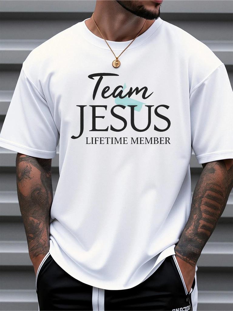 Team Jesus Lebenslanges Mitglied T-Shirt Christlicher Glaube Grafik Geschenk T-Shirt