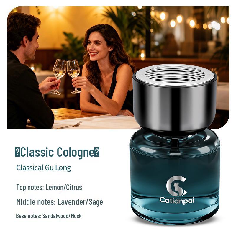 Premium Long-Lasting Car Fragrance Aroma Diffuser for Cup Holder