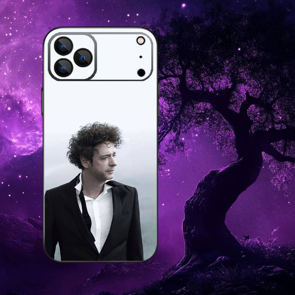 

Singer G-Gustavo Cerati Phone Case For iPhone 17,16,15,14,13,12,Pro,Max,Plus,E,SE4,Air,Mini Black Soft Box iPhone13