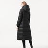 Tanboer Women's Long Hooded Goose Down Puffer Jacket