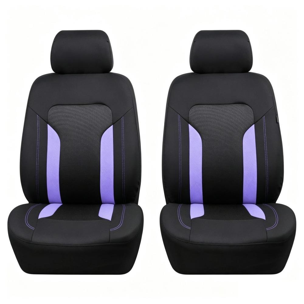 Universal Fit Car Seat Cover Set Gray Mesh 1/2 Seats Cover New Universal Car Seat Covers Sedans