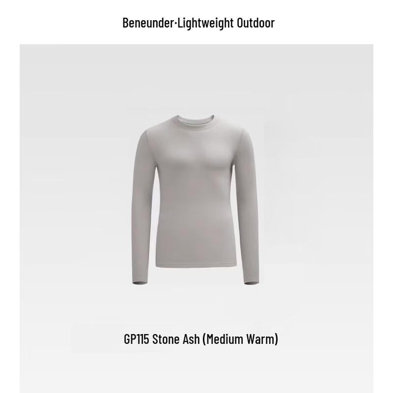 Beneunder Men's Mid-Warm Base Layer Top GP115