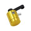 Universal Motorcycle Aluminum Brake Fluid Reservoir Brake Clutch Pump Reservoir Master Cylinder Fluid Oil Reservoir Cup