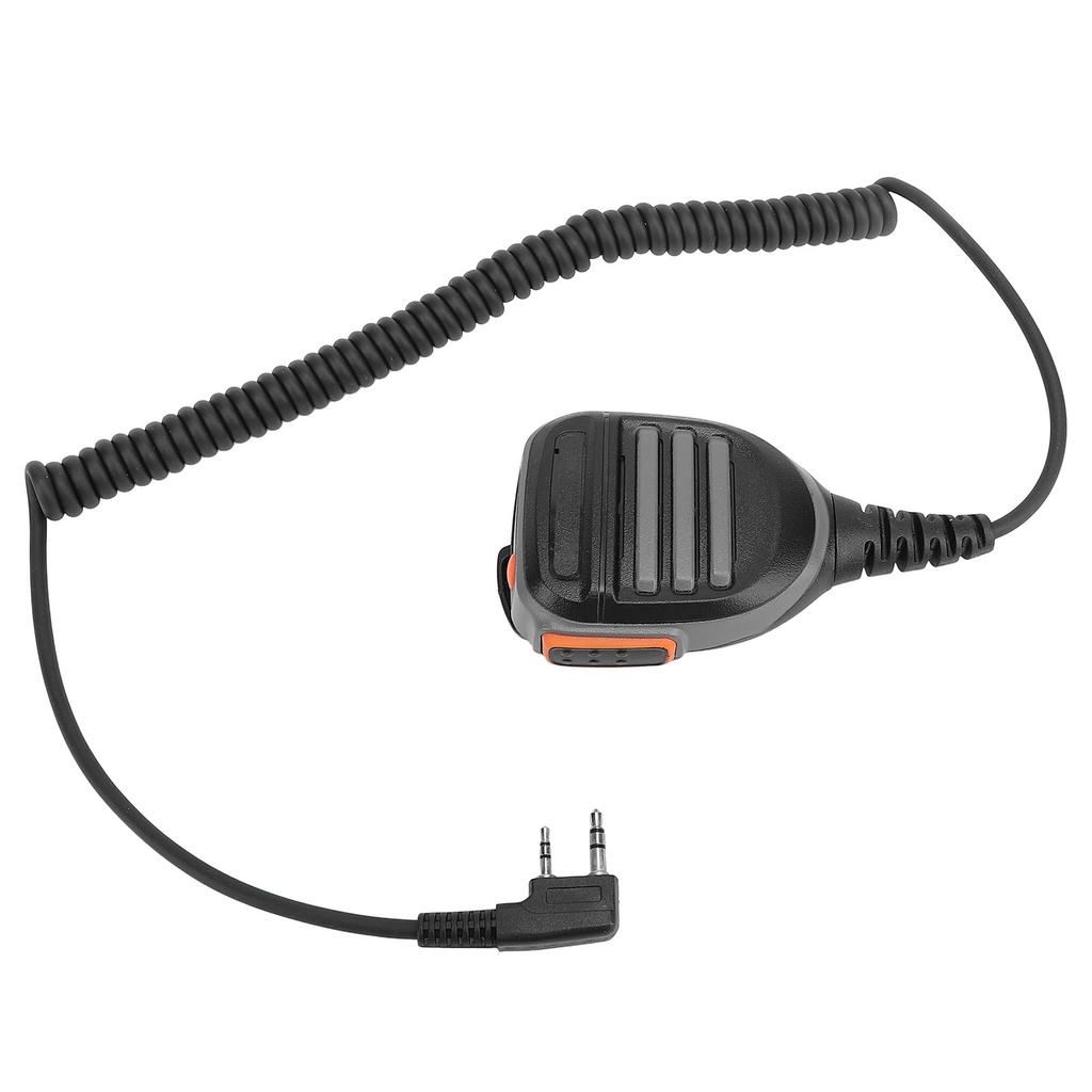 2 Way Radio Speaker Mic IP54 Waterproof Handheld Speaker Microphone with Back Clip for TH D72A TH